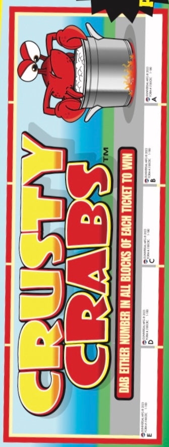 Crusty Crab Progressive Strip ($5)